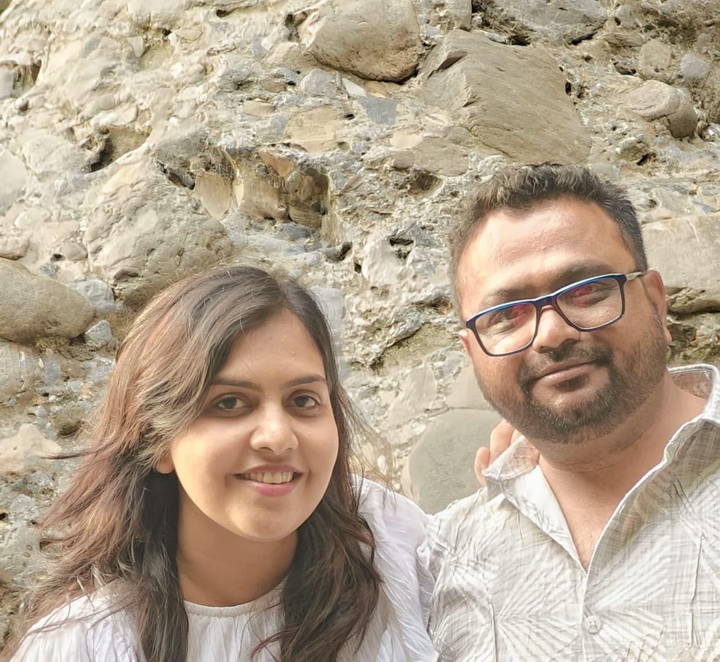 Mr. Maitreya Vaghela& Mrs. Krupa Vaghela (Parents of Nirti Vaghela Class - II)