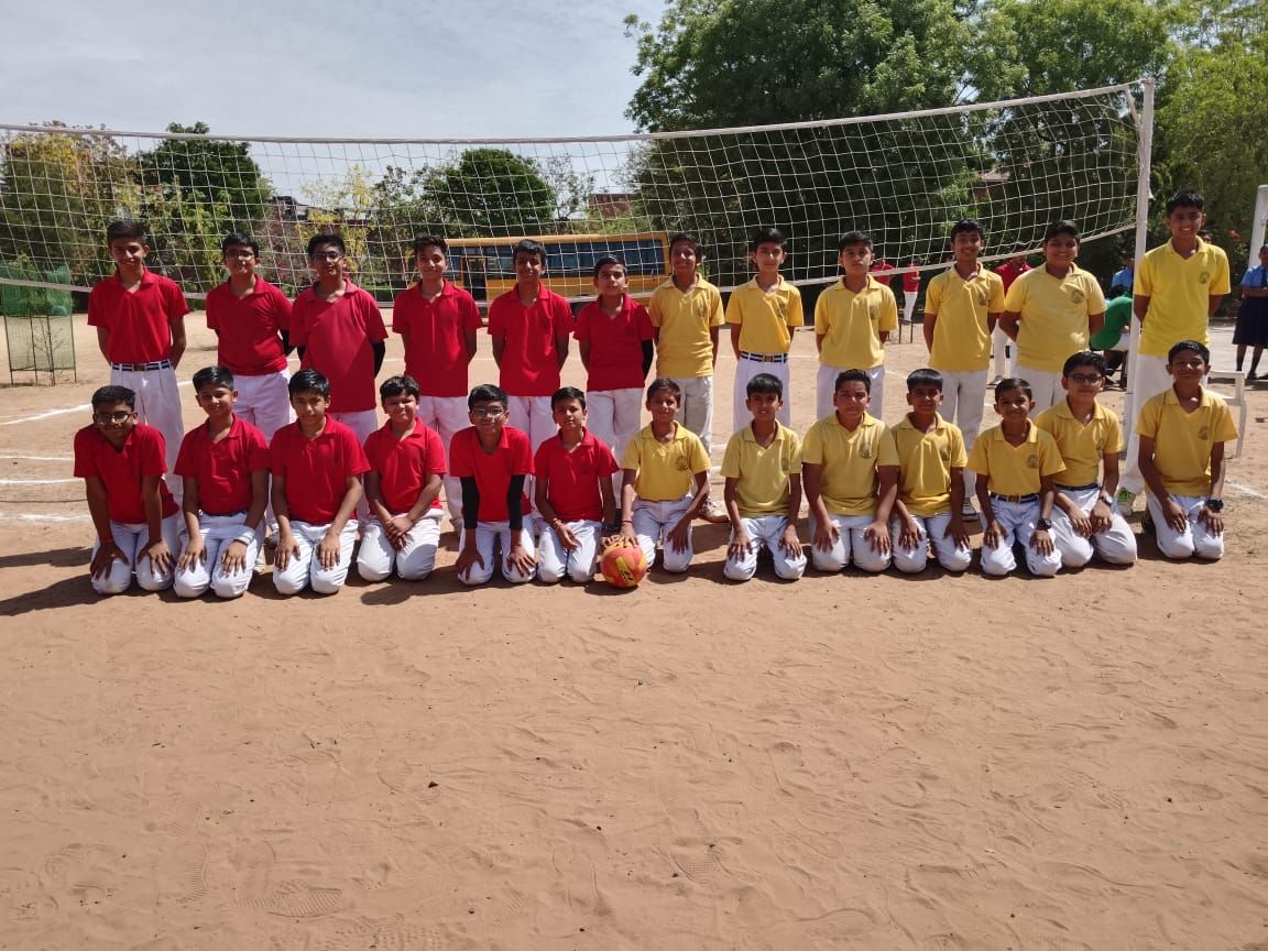 Inter House Throwball Senior boys