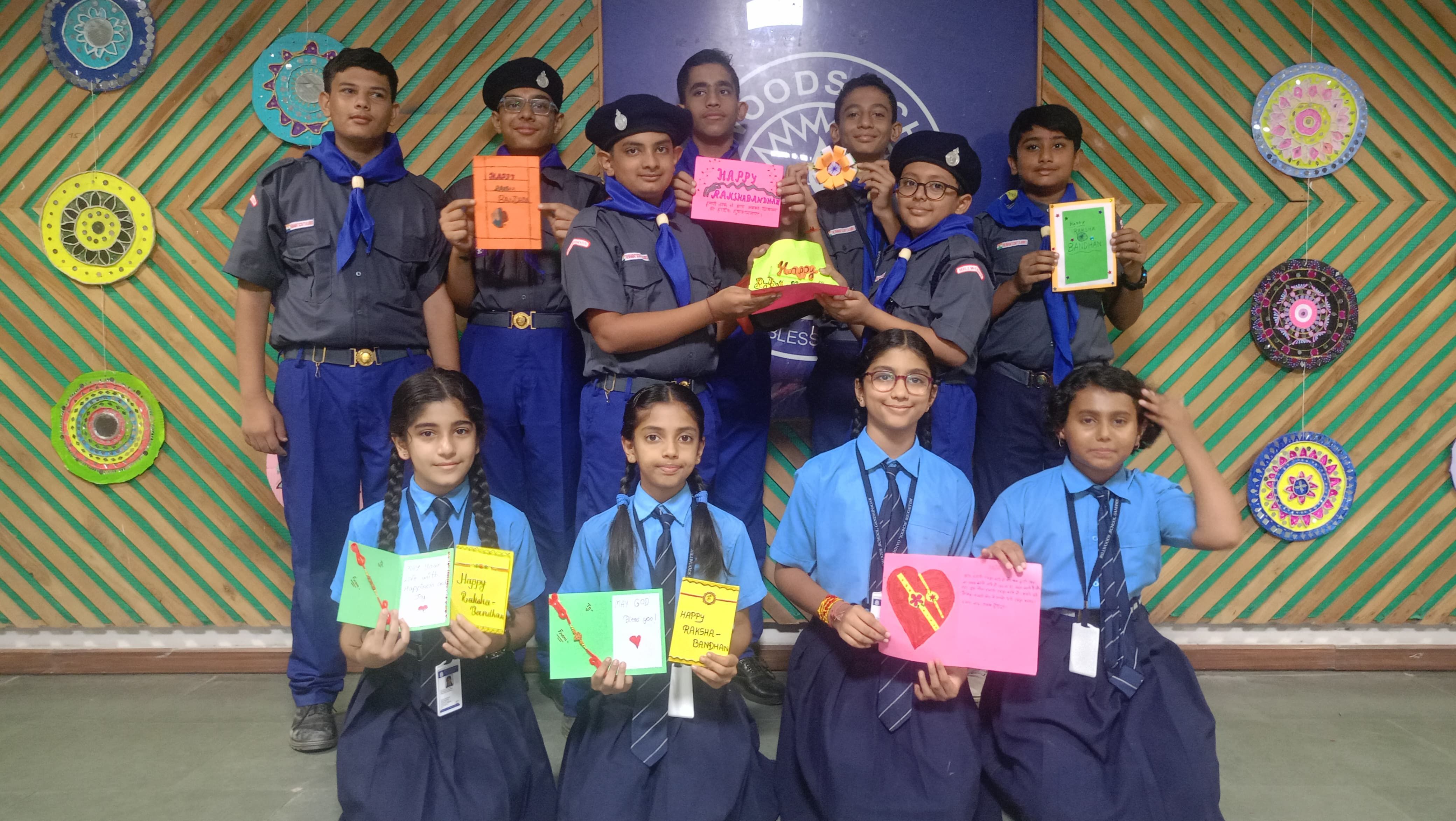 Rakhi & Greeting Card Making for a Soldier